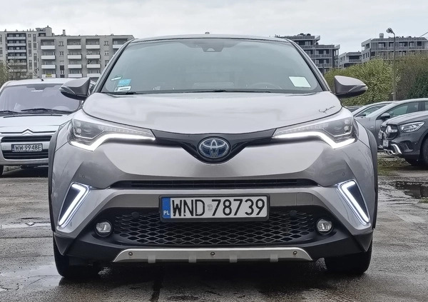 Toyota C-HR cena 89700 przebieg: 76360, rok produkcji 2017 z Warszawa małe 466